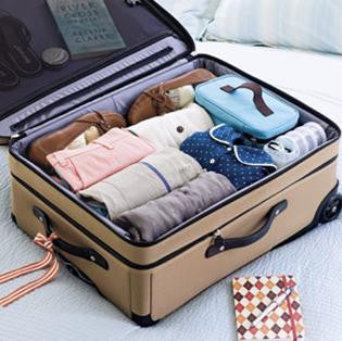 How To Pack Light: Roll Your Clothing