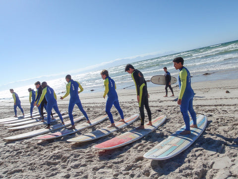 Summer In Cape Town, learn to surf, Muizenberg beach, gary's surf school
